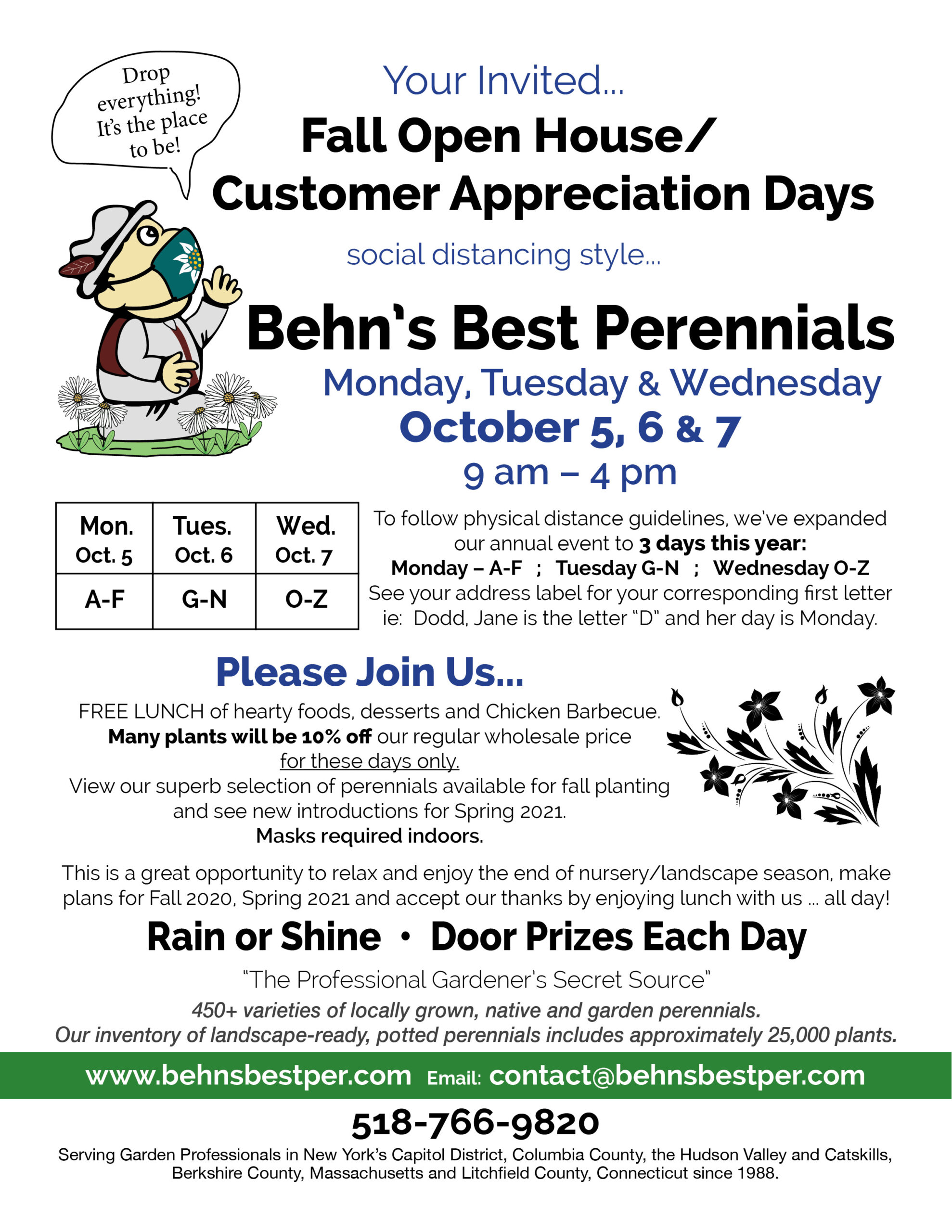 Behn’s Best Perennials News Customer Appreciation Day