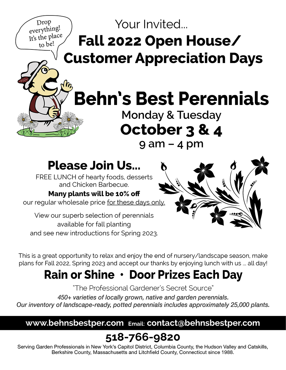 Behn’s Best Perennials News Customer Appreciation Day